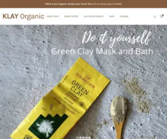 Klayorganic.com(KLAY Organic) Screenshot