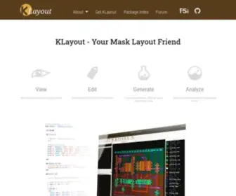 Klayout.de(KLayout Layout Viewer And Editor) Screenshot