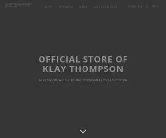 Klaythompson11Shop.com(Official Klay Thompson Store) Screenshot