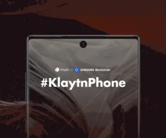 Klaytnphone.com(klaytnphone) Screenshot