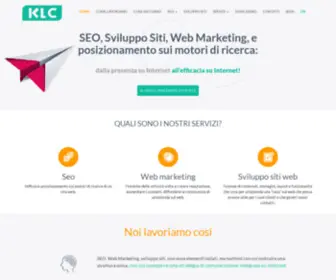 KLC.it(Agenzia Seo Internet) Screenshot