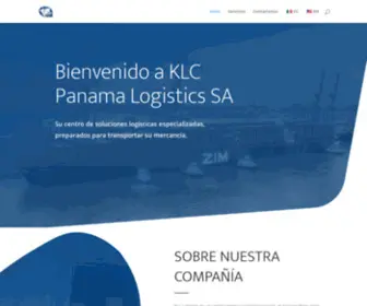 KLclogistics.com.pa(KLC Logistics Panama) Screenshot