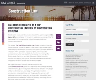 Klconstructionlawblog.com(Construction Law) Screenshot