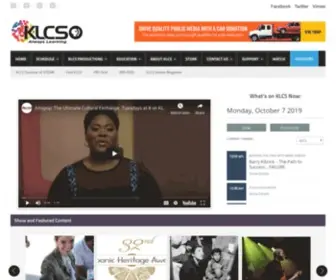 KLCS.org(What’s on klcs now) Screenshot