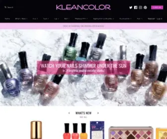 Kleancolor.com(KleanColor Official Website) Screenshot