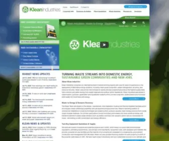 Kleangas.com(Pyrolysis Plant Manufacturer & Gasification Equipment Supplier) Screenshot