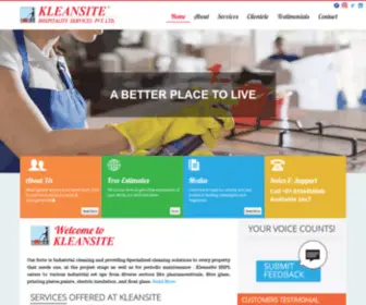 Kleansite.com(Deep Cleaning Services in Mumbai) Screenshot