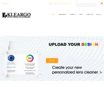 Kleargo.com(Housing over 2000 Optical Products and Supplies) Screenshot