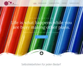 Klebefolien.com(Selbstklebefolien) Screenshot