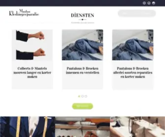Kledingreparatie-Mustan.nl(Mustan Kledingreparatie & Stomerij) Screenshot