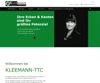 Kleemann-TTC.de(Personaltraining und Coaching) Screenshot