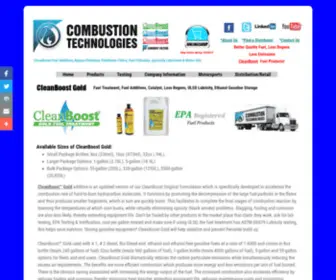 Kleenboost.com(Combustion Technologies) Screenshot