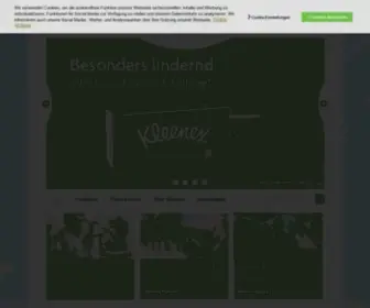 Kleenex.de(Kleenex®) Screenshot