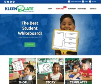 Kleenslate.com(Customizable Whiteboards Dry Erase Markers and Accessories) Screenshot