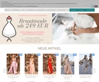Kleiderfreuden.de(Maßgeschneiderte Brautkleider und Abendkleider  ) Screenshot