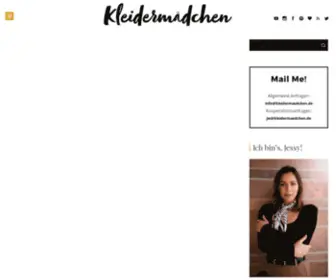 Kleidermaedchen.de(Fashion, Beauty und Lifestyle Blog aus Deutschland) Screenshot