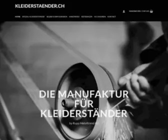 Kleiderstaender.ch(Kleiderständer & Garderobenständer Online Shop) Screenshot