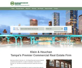 Kleinandheuchan.com(Florida commercial real estate) Screenshot