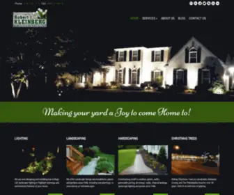 Kleinberg.com(Landscaper) Screenshot