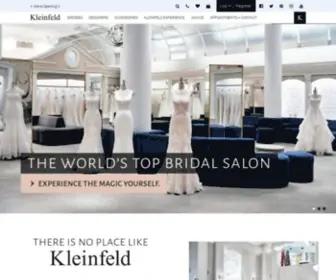Kleinfeldbridal.com(Kleinfeld Bridal) Screenshot