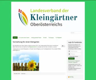 Kleingaertnerlvooe.at(Landesverband Kleingärtner Oberösterreich) Screenshot