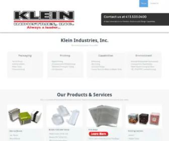 Kleinindustries.com(Kleinindustries) Screenshot