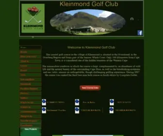 Kleinmondgolfclub.co.za(Kmgolf) Screenshot