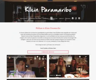 Kleinparamaribo.nl(Klein Paramaribo) Screenshot