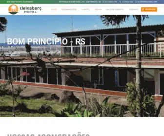 Kleinsberg.com.br(Hotel Kleinsberg) Screenshot