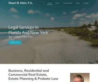 Kleinslaw.com(Real council for real people) Screenshot