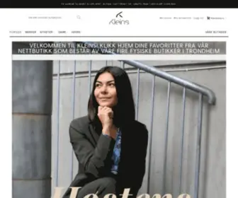 Kleins.no(Kleins nettbutikk) Screenshot