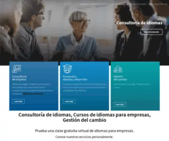 Kleinson.es(Consultora de Idiomas para Empresas Kleinson) Screenshot