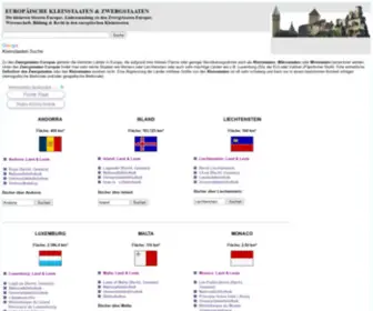 Kleinstaaten.de(Kleinstaaten) Screenshot