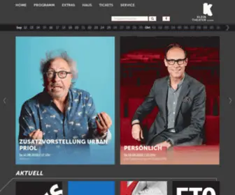 Kleintheater.ch(Kleintheater Luzern) Screenshot