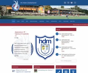 Kleinzwitserland.nl(Hockeyclub Klein Zwitserland) Screenshot