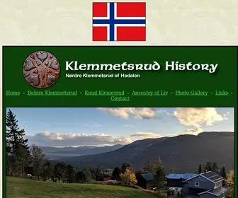 Klemmetsrud.net(Klemmetsrud) Screenshot