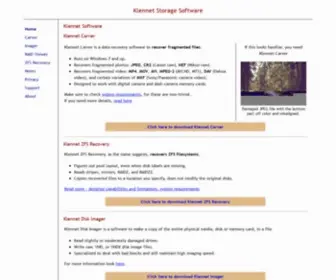 Klennet.com(Klennet Carver) Screenshot