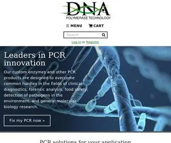 Klentaq.com(DNA Polymerase Technology) Screenshot