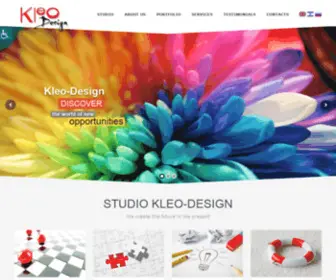 Kleo-Design.com(Studio Kleo Design) Screenshot