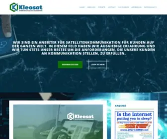 Kleosat.de(Satellitenantenne online kaufen) Screenshot