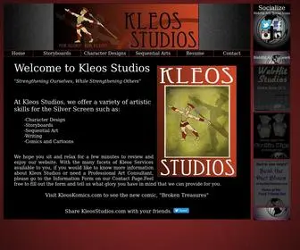 Kleosstudios.com(Kleos Studios) Screenshot