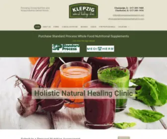 Klepzignaturalhealingclinic.com(Klepzig Natural Healing Clinic) Screenshot