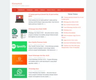 Klereumcol.com(Situs Refrensi #1 Pendidikan Indonesia) Screenshot