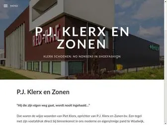Klerxschoenen.nl(Klerx Schoenen) Screenshot