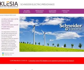 Klesia-SChneider-Electric-Prevoyance.fr(Klesia Schneider Electric Prévoyance) Screenshot