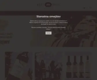 Klet-Brda.com(Vinska klet Goriška Brda) Screenshot