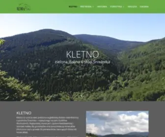 Kletno.info.pl(Zielona dolina u stóp Śnieżnika) Screenshot