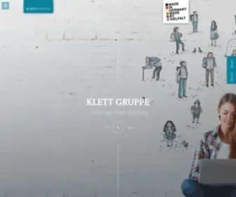 Klett-Gruppe.de(Klett Gruppe) Screenshot