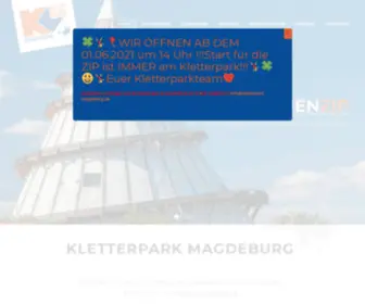 Kletterpark-Magdeburg.de(Elbauenzip Magdeburg) Screenshot