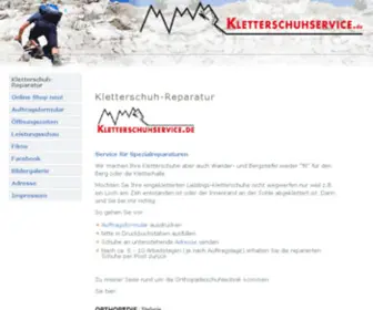 Kletterschuhservice.de(kletterschuhservice) Screenshot